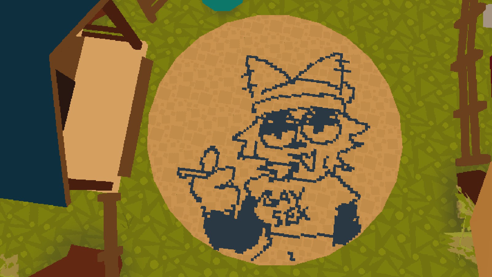gay sex cat doodle